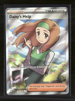 Pokemon 2023 Scarlet & Violet 151 Daisy's Help FA #195/165 - Image 1
