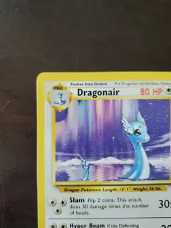 Pokemon Dragonair Base Set 18/102 Unlimited Rare - Image 3