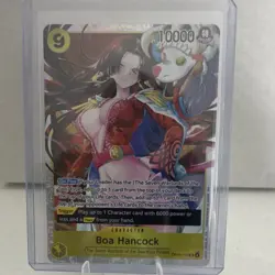 Bandai Boa Hancock OP14-112 The Azure Sea's Seven Special Foil 10000 Power - Image 1