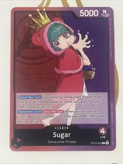 One Piece Sugar OP10-003 Leader Royal Blood - Image 1