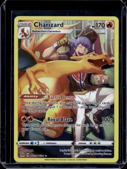 Pokemon SWSH11: Lost Origin Trainer Gallery Charizard TG03/TG30 - Image 1
