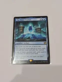 Magic: The Gathering The Water Crystal Legendary Artifact Rare 0085 Final Fanta… - Image 1