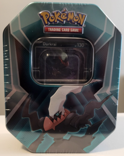 Pokemon trading card game collectible metal tin- Darkrai sealed FREE SHIPPING! - Image 1