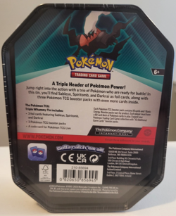 Pokemon trading card game collectible metal tin- Darkrai sealed FREE SHIPPING! - Image 2