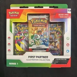Pokemon TCG Ascended Heroes First Partner Illustration Collection Box SEALED - Image 1