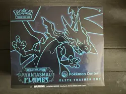 Pokemon Center Mega Evolution Phantasmal Flames Elite Trainer Box - Image 1