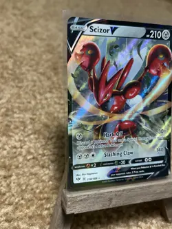 Pokemon Scizor V 118/189 Ultra Rare Holo Darkness Ablaze NM/M - Image 2