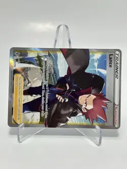 Pokemon LANCE 192/195 | SWSH12: Silver Tempest | Holofoil Ultra Rare FULL ART NM - Image 5