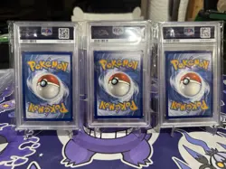 Lot Of 3 PSA 9 2024 Pokemon SCR EN Lileep IR Lapras EX Crabominable IR - Image 2