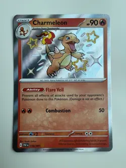 Charmeleon 110/091 Scarlet & Violet Paldean Fates Pokemon TCG - Image 1