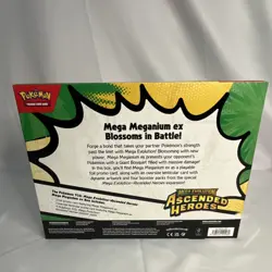 Pokemon Mega Evolution Ascended Heroes Mega Meganium ex Box English 1 Box - Image 2