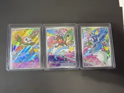 Pokemon TCG - First Partner Illustration Collection, Series 1 Gen 7 Starters Set - Image 1