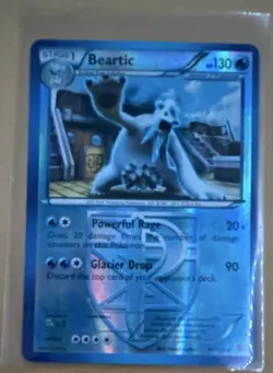 Pokemon Beartic Reverse Holo Rare Plasma Storm 41/135 Stage 1 130HP English - Image 1