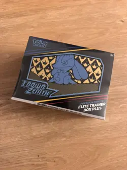 Crown Zenith Pokemon Center Elite Trainer Box Plus ETB - Factory Sealed Mint - Image 1