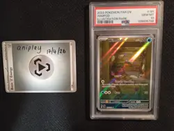 Wimpod 191/182 IR PSA 10 Paradox Rift Illustration Rare Pokemon - Image 1