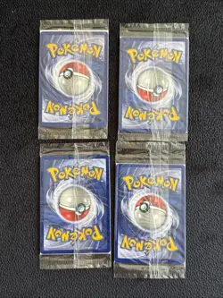 Pokemon First Movie Set of 4 Promo Cards Dragonite Mewtwo Pikachu Elect SEALED - Image 2