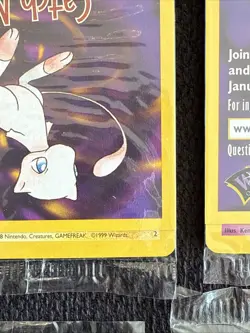 Pokemon First Movie Set of 4 Promo Cards Dragonite Mewtwo Pikachu Elect SEALED - Image 3