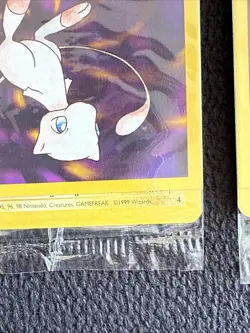 Pokemon First Movie Set of 4 Promo Cards Dragonite Mewtwo Pikachu Elect SEALED - Image 5