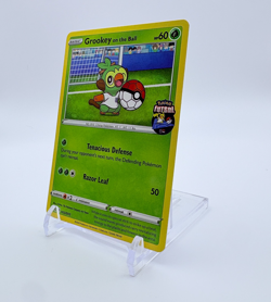 Pokemon Grookey on the Ball Futsal Promo Card 003/005 English 2020 - Image 3