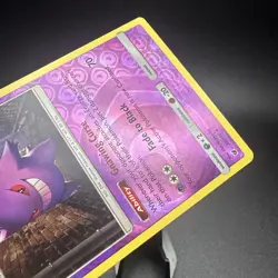 Pokemon TCG Gengar Reverse Holo Card 38/111 Sm-Crimson Invasion NM - Image 3