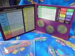 Hasbro Pokemon Battling Coin Game 1999, 3 Holograph Coins - Image 4