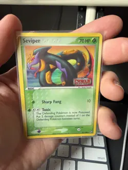 Pokemon Trading Card Game Power Keepers 23/108 Seviper reverse holo rare - Image 1