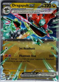 Dragapult ex 160/217 ME: Ascended Heroes - Pokemon Card - NM - Image 1