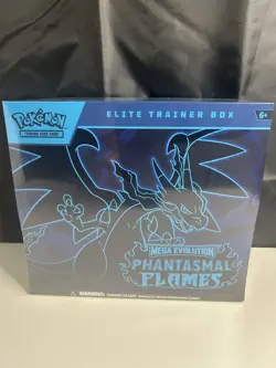 Pokemon Phantasmal Flames Elite Trainer Box ETB factory sealed - Image 1