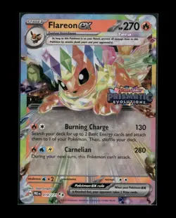 Flareon ex #014/131 Stamped Prismatic Evolutions Promo Pokemon 2025 - Image 1