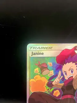 Janine 210/214 Ultra Rare Full Art Holo SM Unbroken Bonds Pokemon TCG - Image 2