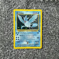 VINTAGE Articuno TCG 2/62 Fossil Holo Rare Pokemon Card NM - Image 1