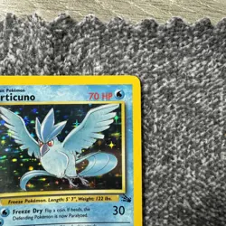 VINTAGE Articuno TCG 2/62 Fossil Holo Rare Pokemon Card NM - Image 4