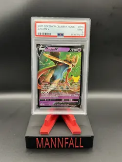 2021 POKEMON CELEBRATIONS ZACIAN V #16 -PSA 9 - Image 1