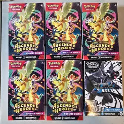 Pokemon TCG ETB and Booster LOT, Ascended Heroes and More - Image 4