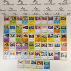 Lot of 55 Uncommon Pokemon Trading Card Game Assorted Cards - Image 1
