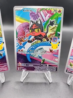 Pokemon TCG First Parters Illustration Collection 43-45 - Image 3