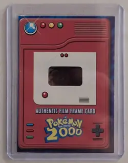 Vintage Topps Pokemon The Movie Film Frame Card And Topps Pokemon Cards - Image 2