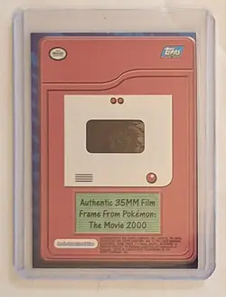 Vintage Topps Pokemon The Movie Film Frame Card And Topps Pokemon Cards - Image 3