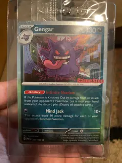 Pokemon Perfect Order Gamestop Exclusive Gengar Promo card - Image 1