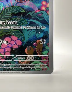 Pokemon Gloom Card 198/197 SV03 Obsidian Flames Holo Rare TCG Illustration NM - Image 4