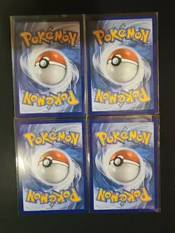 4x Antique Jaw Fossil Playset 068/088 Me03: Perfect Order Regular Pokemon TCG NM - Image 2