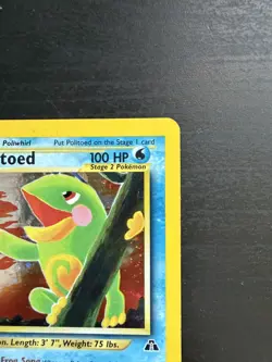Pokemon TCG Politoed Holo Rare Card 8/75 Neo Discovery Unlimited Edition - Image 5