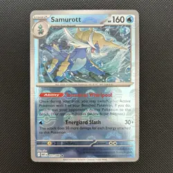 Pokemon TCG Samurott 023/086 Poke Ball Reverse Holo White Flare NM/M - Image 2