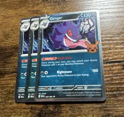 Gengar Pokemon Trick Or Trade 2024 Cosmos Holo 057/091 - Image 1