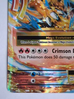 Pokemon TCG XY Evolutions M Charizard EX 13/108 Ultra Rare Holo 2016 NM - Image 2
