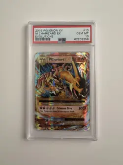 Pokemon M Charizard EX 13/108 Evolutions Holo PSA 10 - Image 1