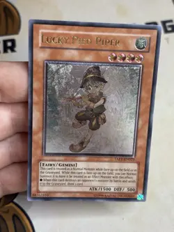 Lucky Pied Piper TAEV-EN021 Ultimate Rare Unlimited YuGiOh! EURONM - Image 2