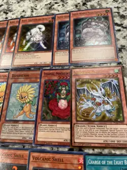 Complete Quickdraw Plant Edison Deck Yugioh Staples Extra More - Image 4