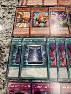 Complete Quickdraw Plant Edison Deck Yugioh Staples Extra More - Image 5