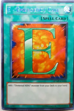 Yugioh RYMP-EN024 E - Emergency Call Card Game TCG - Image 1